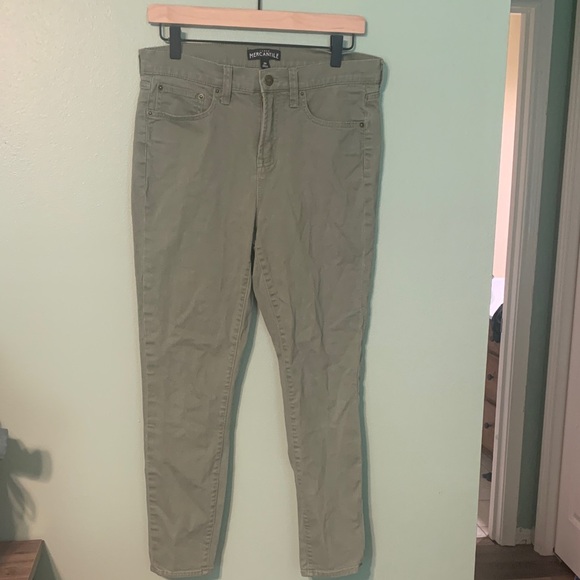 J. Crew Denim - J. Crew Skinny Jeans in Olive Green